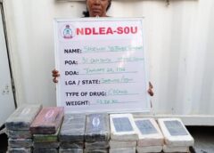 Lagos woman arrested with 23.5kg Cocaine hidden in Children’s Room as NDLEA cracks nationwide drug rings